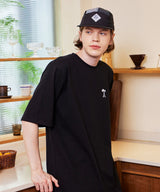 パームツリーロゴ半袖Tシャツ
