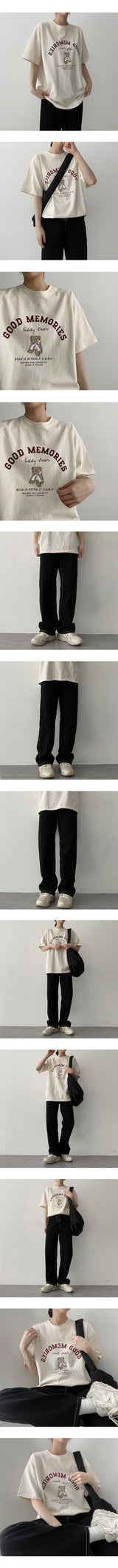 スラブステッチオリジナルブラックパンツ / Slub Stitch's Original Black Pants