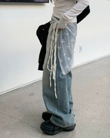 Aber denim pants