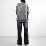 ハンネダークブルーウォッシングデニムパンツ