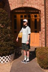クラシックビッグロゴクルーネックミントユニセックスTシャツ / Classic Big Logo Crew Neck Mint Unisex T-shirt