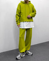 オールインワンプリーツパンツ/FL All-in-One Pleated Pants (4 colors)