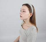 ストライプパフTシャツ / Stripe Puff T-shirt Ivory