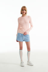 チェリーフロントポケットTシャツ／CHERRY FRONT POCKET T-SHIRT [SALMON]