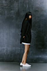 DIAGONAL-EMBROIDERY MTM (Black)