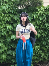 バロンワンタックナイロンパンツ
