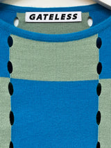 CHECK HOLE KNIT