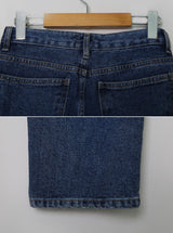 Winter Denim Straight Pants