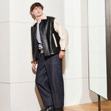 [UNISEX] NICOLE OVERFIT BLOUSON, BLACK (6628189700214)