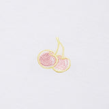 キルシー スモールチェリーロングスリーブＴシャツ／SMALL CHERRY LONG SLEEVE T-SHIRT [WHITE] (6656315949174)