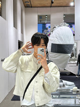 アヴェピグメントオーバーデニムジャケット / Ave Pigment Over Denim Jacket (5 colors)