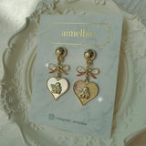 ロイヤルベイビーエンジェルピアス - ショート / Royal Baby Angel Piercing - Short (Gold) (Kep1er Mashiro Piercing)