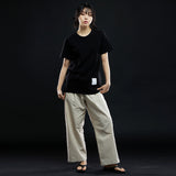 ベーシックパッチショートスリーブT/BASIC PATCH SHORT-SLEEVED T-BLACK