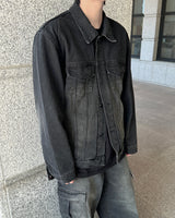 Thurs denim tracker jacket