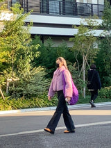 [MADE] Pudding Fur Jacket (Lavender Purple)