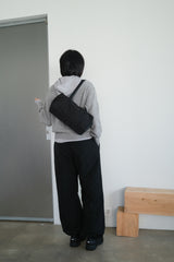 compact duffle bag (black)