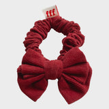 RIBBON SCRUNCHIE, RED