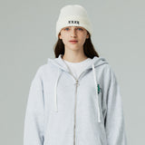 シグネチャーレタリングビーニー/SIGNATURE LETTERING BEANIE-WHITE