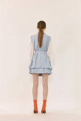 Belted vest 