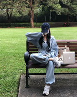 [BELLIDE MADE) スプリングバージョン. ツーウェイトレーニングセットアップ