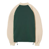 ラザストリングカラースウェットシャツ / Raza String Collar Sweatshirt (3color)
