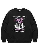 キャベンディッシュカフェスウェットシャツ/CAVENDISH CAFE SWEATSHIRT BLACK(CV2CFUM464A)