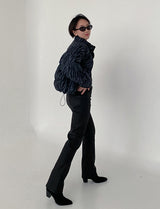 コーテッドストレートパンツ/no.3387 Coated Straight Pants [ S ]