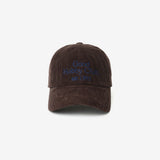コーデュロイボールキャップ/GHC CORDUROY BALL CAP_BROWN