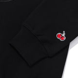 BIG CHERRY SWEATSHIRT [BLACK]