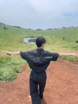 ディープオーシャンデニムセットアップパンツ