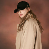 Gold stud over fit ball cap
