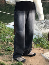 マグパイ ウォッシュデニムパンツ