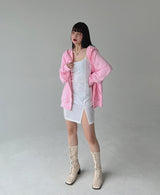 パントンジップアップフーディー/Pantone Hood Zip Up (10color)