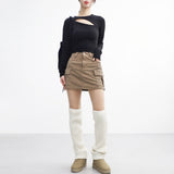 [NONCODE] Cutout T-shirt