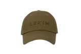 エンブロイダリーキャップ / LEKIM EMBROIDERY KAKI CAP