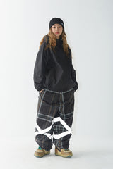 ウィンドブレーカーフーデッドリバーシブルジャケット/BSR2223FWJK036 TWAN WINDBREAKER HOODED REVERSIBLE JACKET CREAM/BLACK