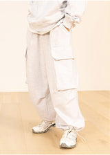 ディビジョンワイドカーゴパンツ/DIVISION WIDE CARGO STRING PANTS