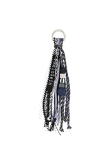 ネイビーボールキーリング / Navy bollbollboll key ring