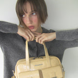 PKミドルショルダーバッグ / PK Middle Shoulder Bag (glossy)(butter)