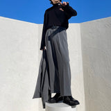CRルミワイドスラックス/CR Rumi Wide Slacks (2 colors)
