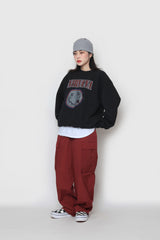 スマイルブラックニルバーナスウェットシャツ / Smile Black Nirvana Sweatshirt