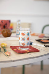 ARGYLE PATTERN GLASS (6660035870838)