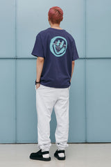 LOGO&SMILEY TEE [DEEP PURPLE] (6552889262198)
