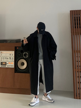 Nus. Lisk Black Mac Coat(가을)