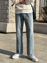ローワーツイストセミジップアップニットウェア / Lower Twisted Semi-Zip-Up Knitwear (4 colors)