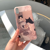 キティーコットンスマホハードケース / Kitty cotton hard case