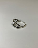 ツイストチェーンリング / twist chain ring (925silver)