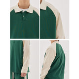 ラザストリングカラースウェットシャツ / Raza String Collar Sweatshirt (3color)