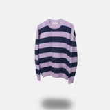 [premium] angora stripe knit