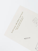 Cosymosy 'For you' Teddy bear Keyring Card - 5 Color
